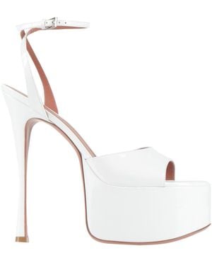 AMINA MUADDI Sandals Leather - White