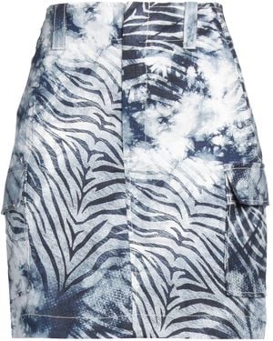Guess Mini Skirt Linen - Blue