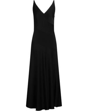 Halston Maxi-Kleid - Schwarz
