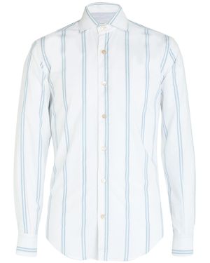 Eleventy Shirt Cotton, Silk - White