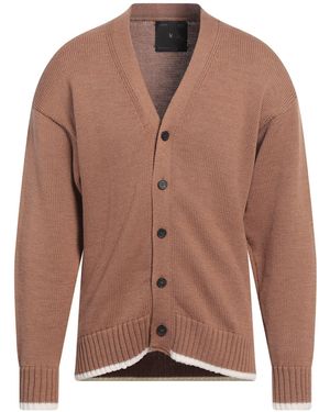 Low Brand Strickjacke - Braun