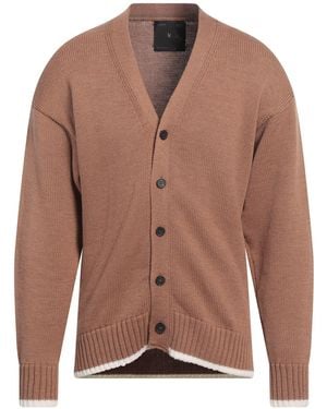 Low Brand Cardigan - Brown