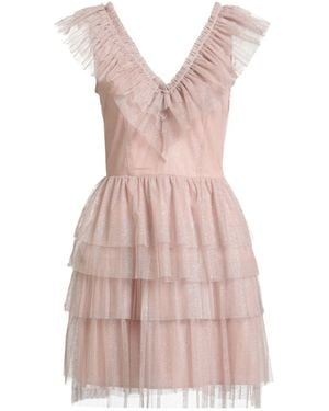 Liu Jo Blush Mini Dress Polyester - Pink