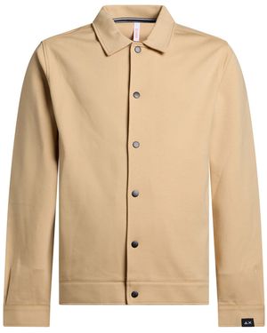 Sun 68 Sand Jacket Cotton - Natural