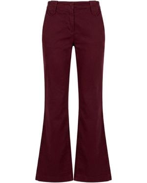 Manila Grace Jeans Cotton, Elastane - Red