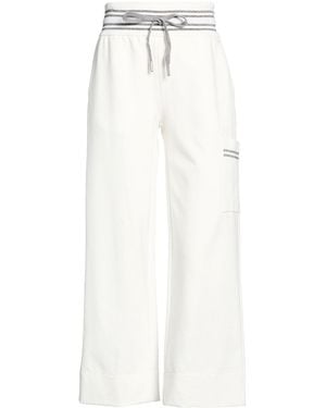 Biancalancia Pants Viscose, Polyamide, Elastane - White