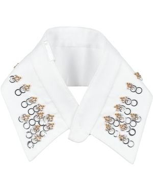 SIMONA CORSELLINI Scarf Cotton - White
