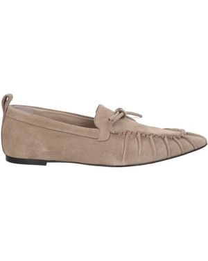 Tela Loafers Leather - Gray