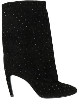 Sergio Rossi Ankle Boots Leather - Black