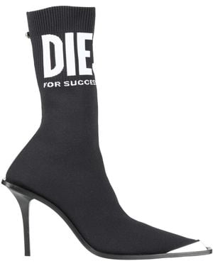 DIESEL Botines De Caña Alta - Negro