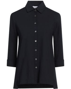 Alpha Studio Midnight Shirt Cotton, Elastane - Blue