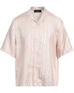 Amiri Blush Shirt Silk - Pink