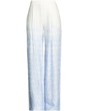 ERMANNO FIRENZE Trousers Viscose - Blue
