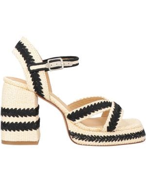 Castañer Sandals Straw - Metallic