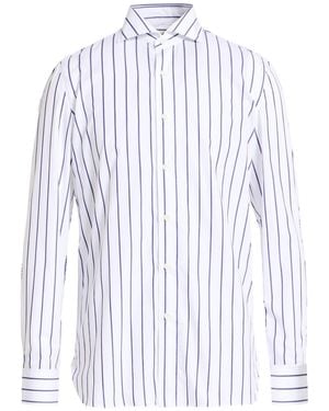 Luigi Borrelli Napoli Shirt Cotton - White
