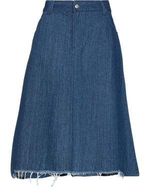 Roy Rogers Midi Skirt - Blue