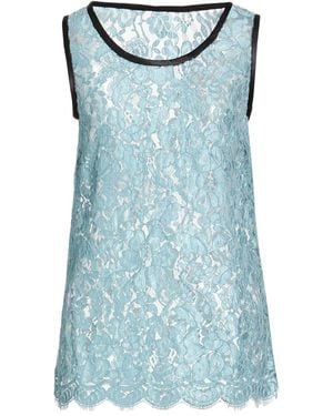Dolce & Gabbana Light Top Cotton, Nylon, Viscose, Silk - Blue