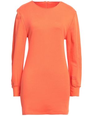 Patrizia Pepe Mini Dress Cotton - Orange