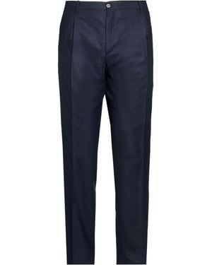 Boglioli Trousers Virgin Wool - Blue