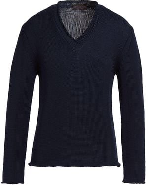 Fabrizio Del Carlo Jumper Merino Wool - Blue