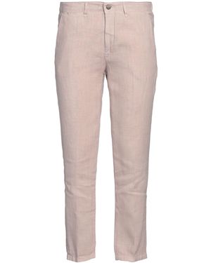 BERNESE Milano Blush Trousers Linen - Natural