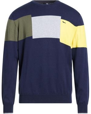 Harmont & Blaine Midnight Jumper Cotton - Blue