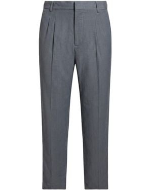 Grifoni Lead Pants Viscose, Linen - Gray
