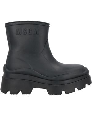 MSGM Ankle Boots - Black