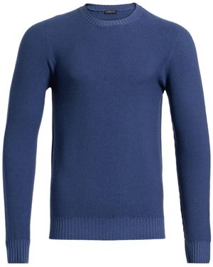 Retois Sweater Merino Wool - Blue