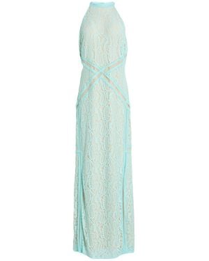 Guess Maxi Dress Polyamide, Cotton, Elastane - Green