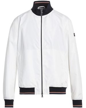 Paul & Shark Jacket Polyester, Polyurethane - White