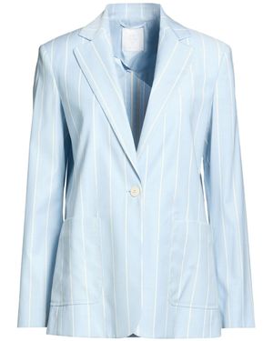 Eleventy Sky Blazer Wool, Viscose, Elastane - Blue
