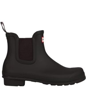 HUNTER Ankle Boots - Black