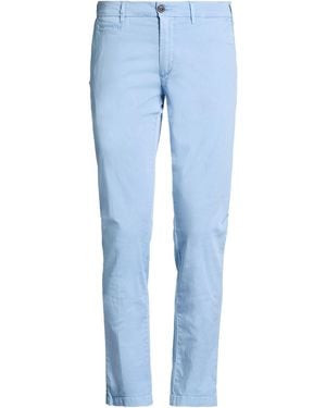40weft Sky Trousers Cotton, Elastane - Blue