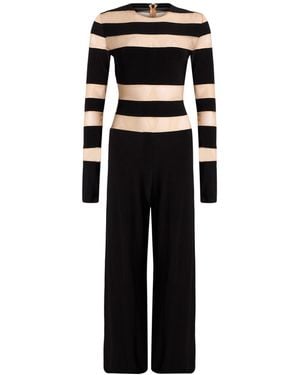 Norma Kamali Jumpsuit Polyester, Elastane - Black