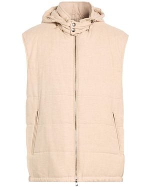 Mazzarelli Vest Cotton - Natural