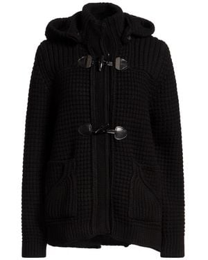 Bark Coat Wool, Polyamide - Black