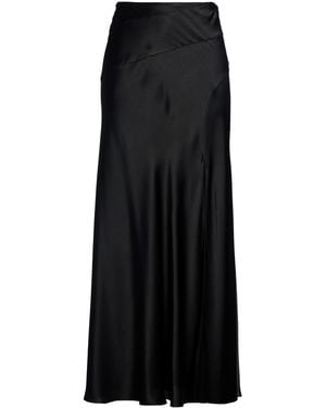 Alberta Ferretti Maxi Skirt Acetate, Silk - Black