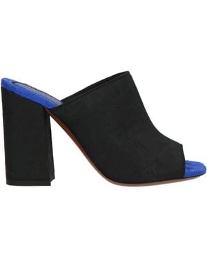 Etro Sandals Textile Fibers - Black