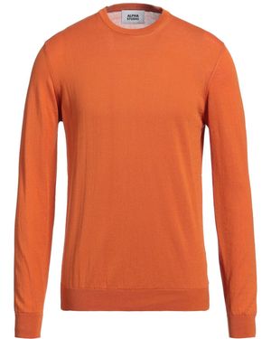 Alpha Studio Pullover - Orange