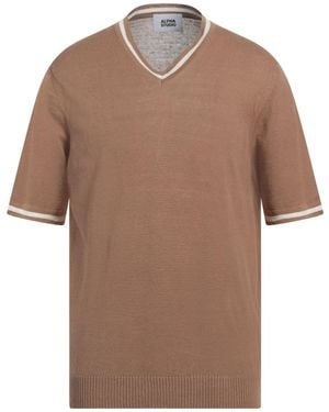 Alpha Studio Jumper - Brown