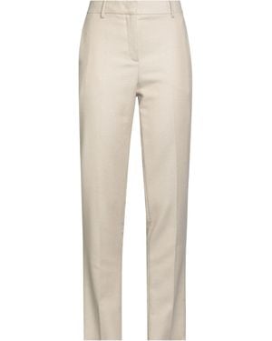 Brian Dales Sand Trousers Wool, Silk, Linen, Cashmere, Elastane - Natural