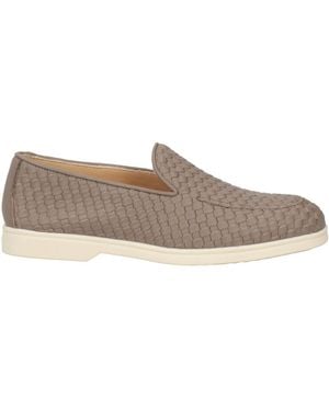 Doucal's Light Loafers Leather - Gray