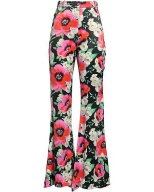 EMMA & GAIA Trousers Viscose - Red