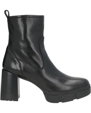 Unisa Ankle Boots Leather - Black