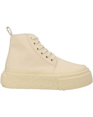 MM6 by Maison Martin Margiela Ankle Boots Leather - Natural