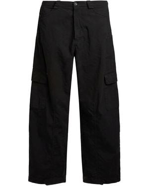 Masnada Pants Linen, Viscose, Elastane - Black