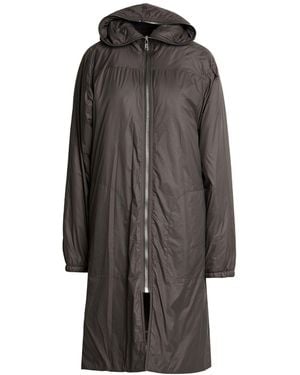Rick Owens Taupe Coat Polyamide - Gray