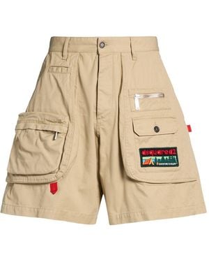 DSquared² Shorts & Bermuda Shorts Cotton - Natural
