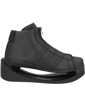 Y-3 Botines de caña alta - Negro